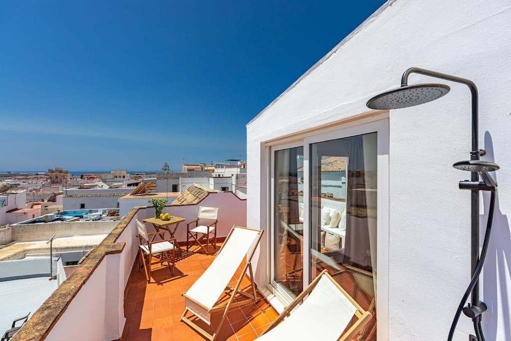 Ferienwohnung Casa Pepita - Old Town - Relax Terrace With Views Tarifa Exterior foto