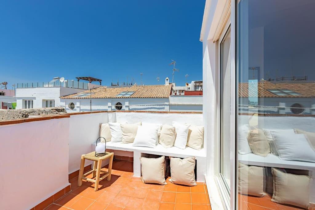 Ferienwohnung Casa Pepita - Old Town - Relax Terrace With Views Tarifa Exterior foto